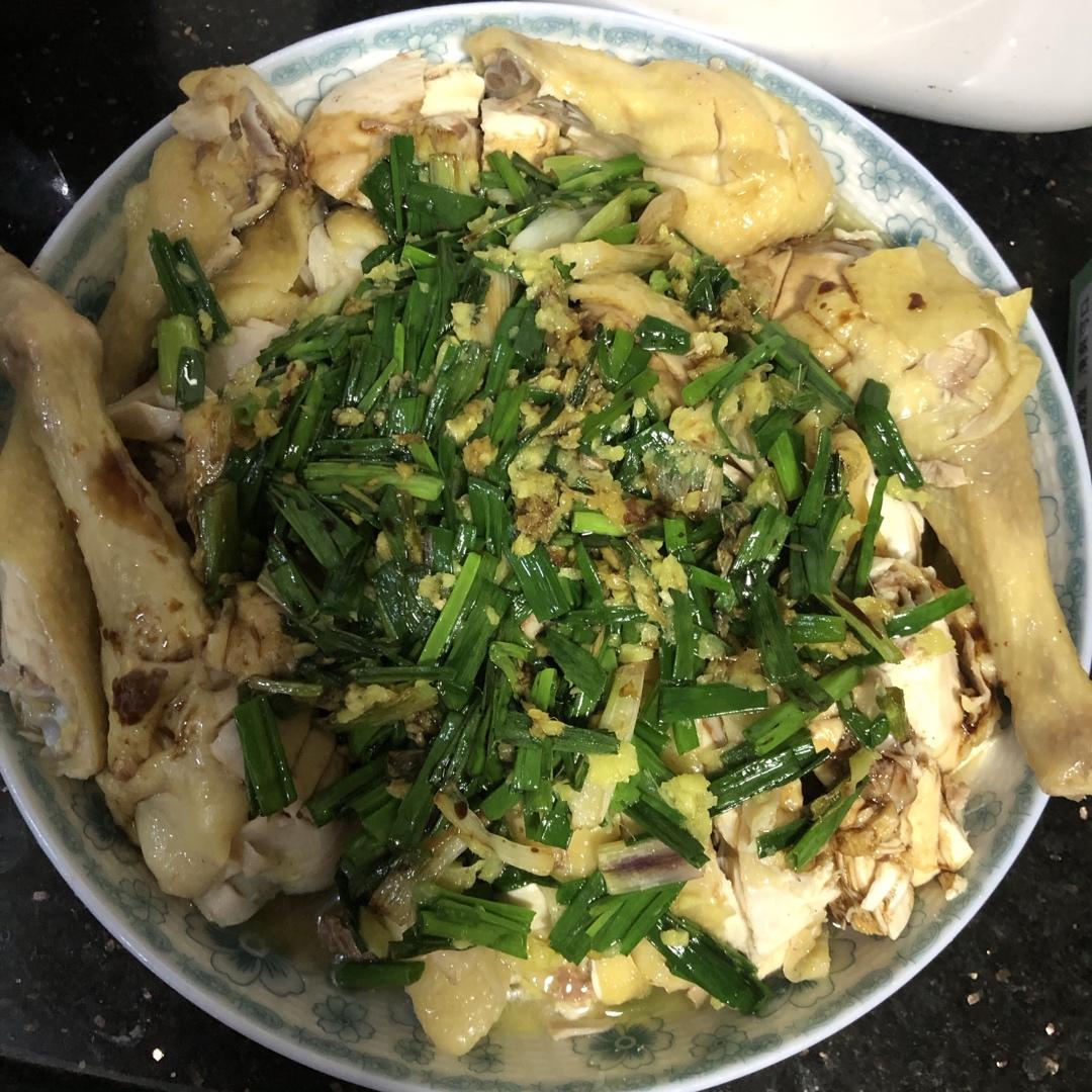 葱油鸡（详细版.吃了忘不了的美味）