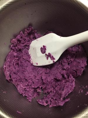 【奶香紫薯派】清爽低糖版的做法 步骤5