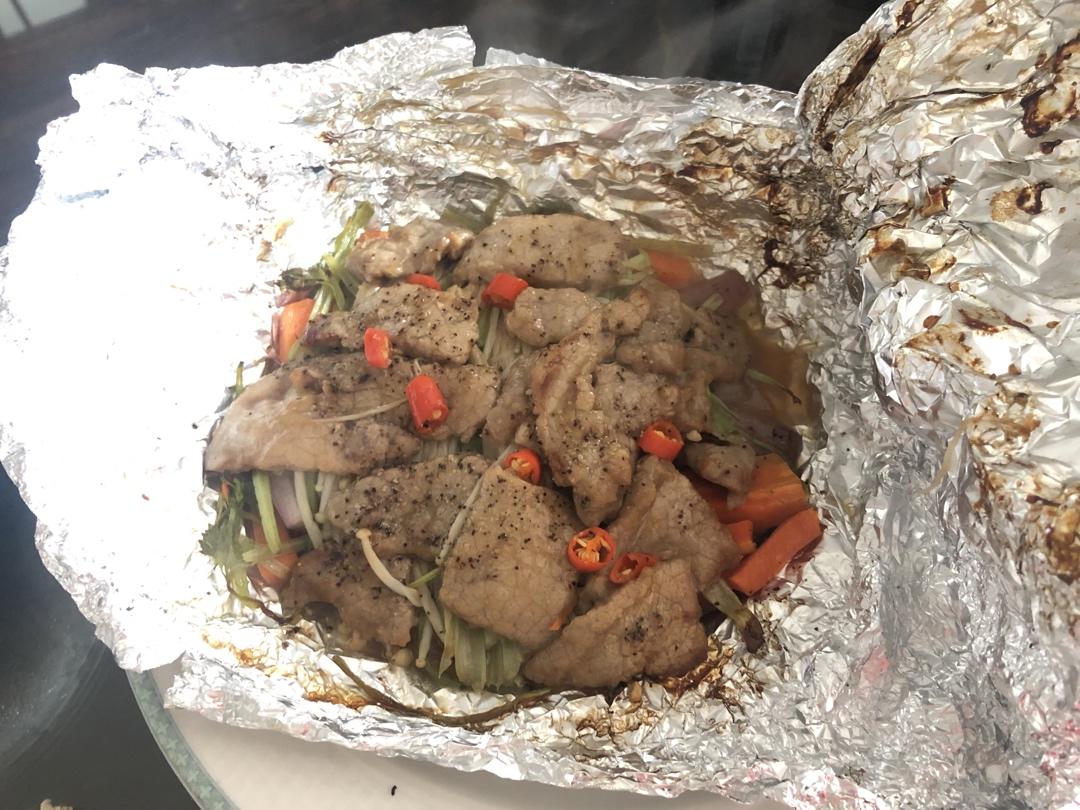 10分钟锡纸牛肉，不用刷锅