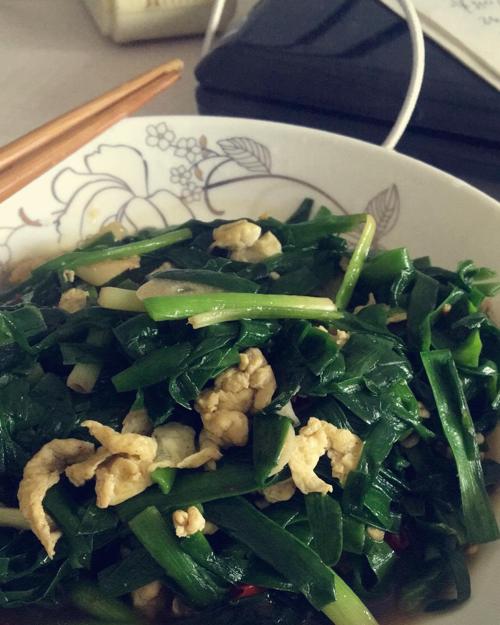 韭菜炒鸡蛋