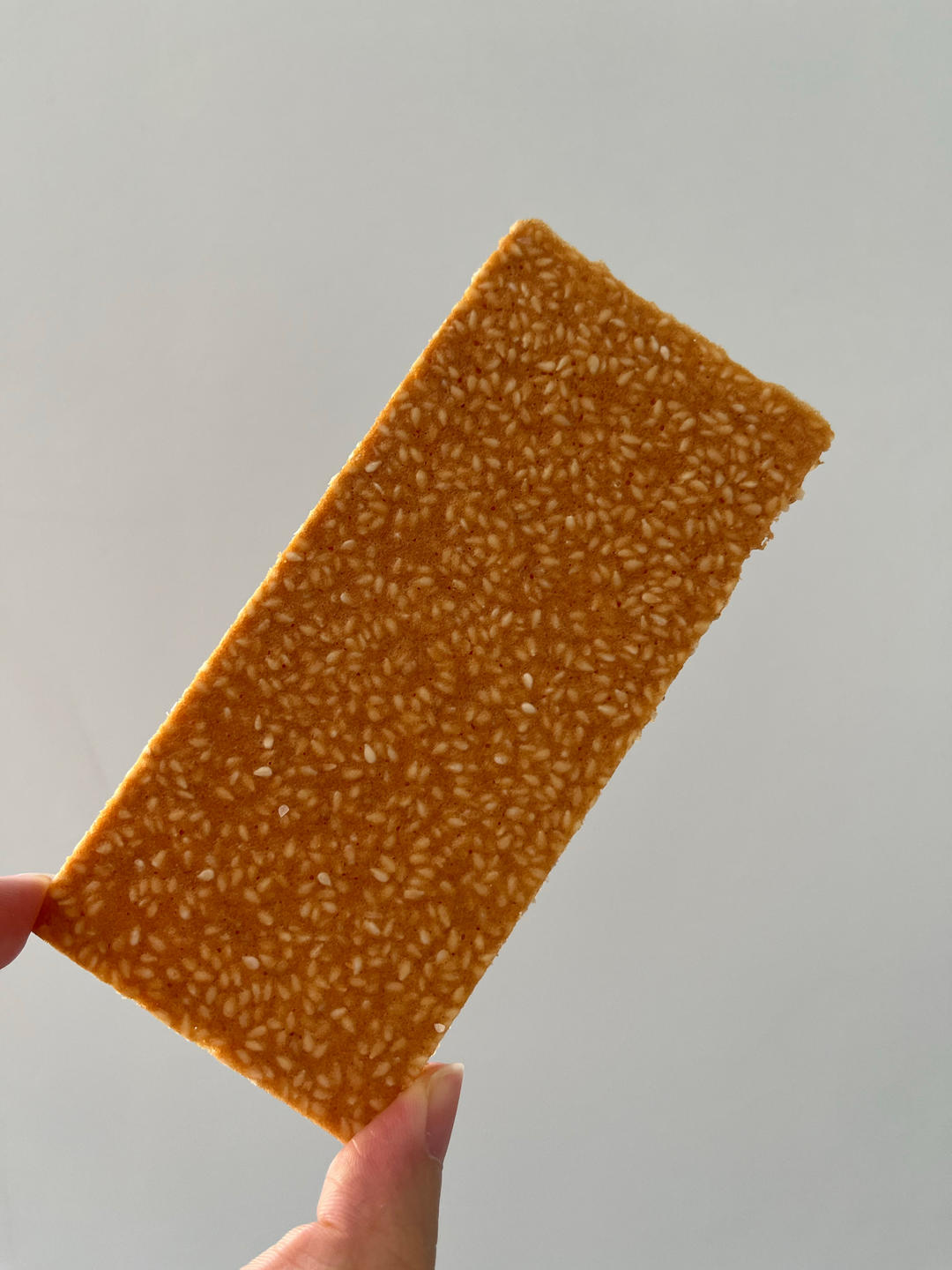 芝麻薄脆饼干，一步操作，超级简单