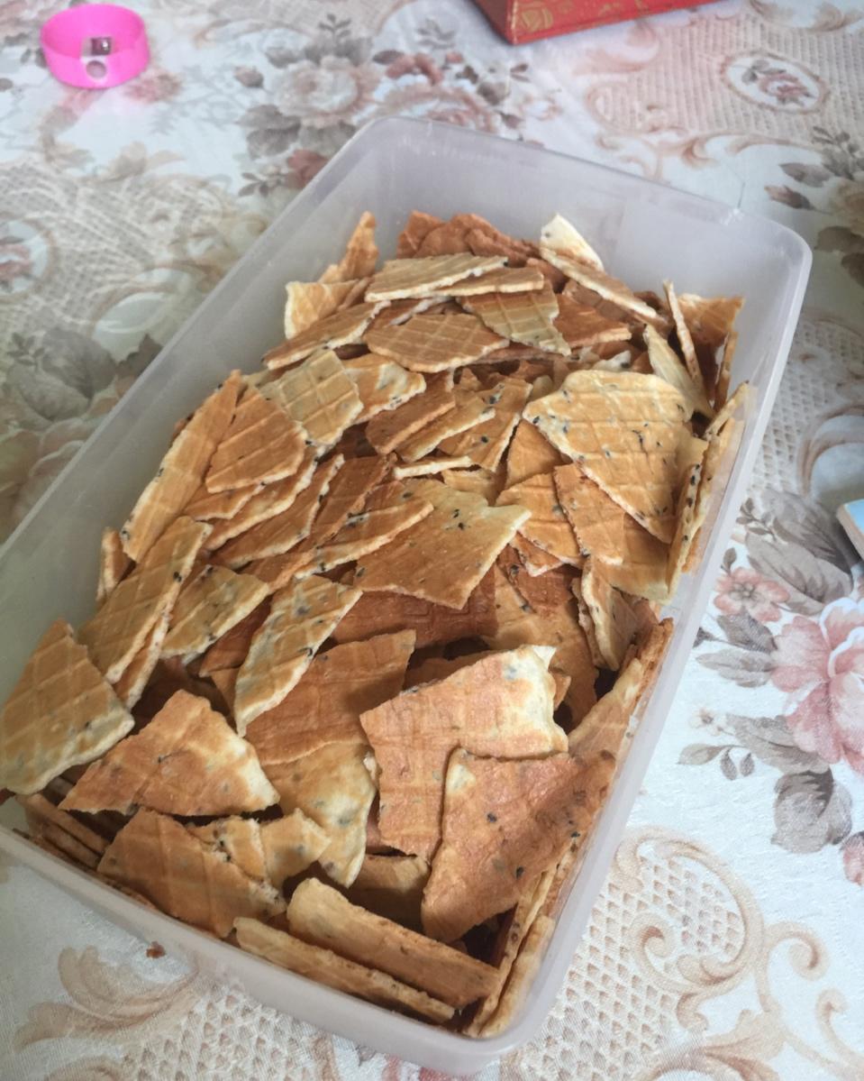 香脆可口的蛋卷卷