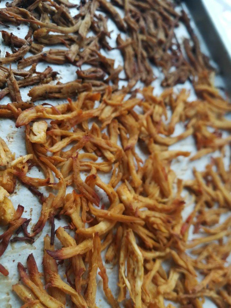 烤箱鸡胸肉丝