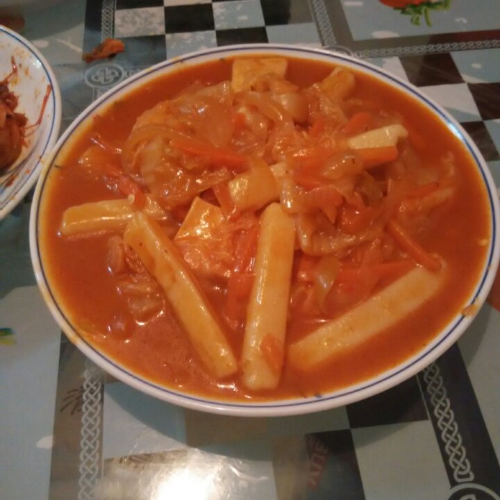 韩式辣炒年糕（or网红芝士套路之芝心年糕）