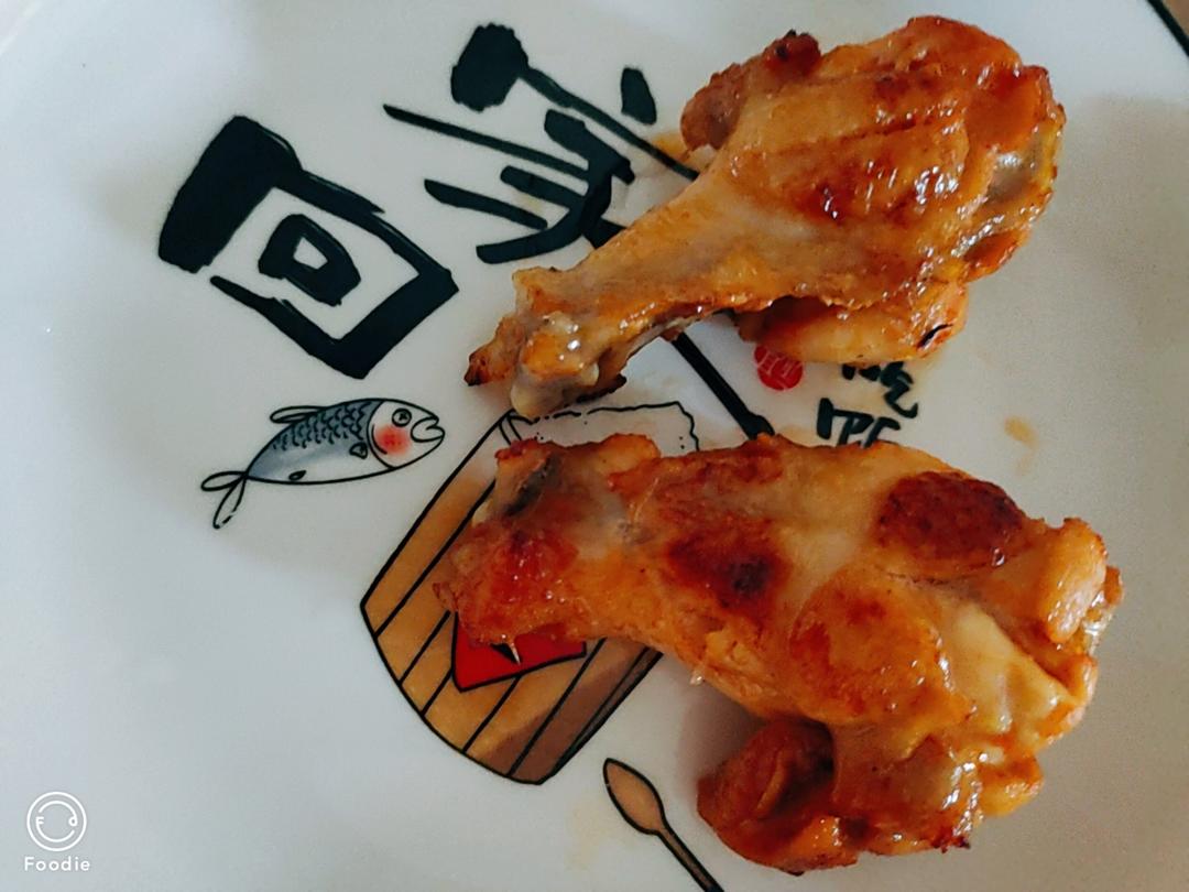 小朋友都爱的 超级简单的 奥尔良烤鸡腿