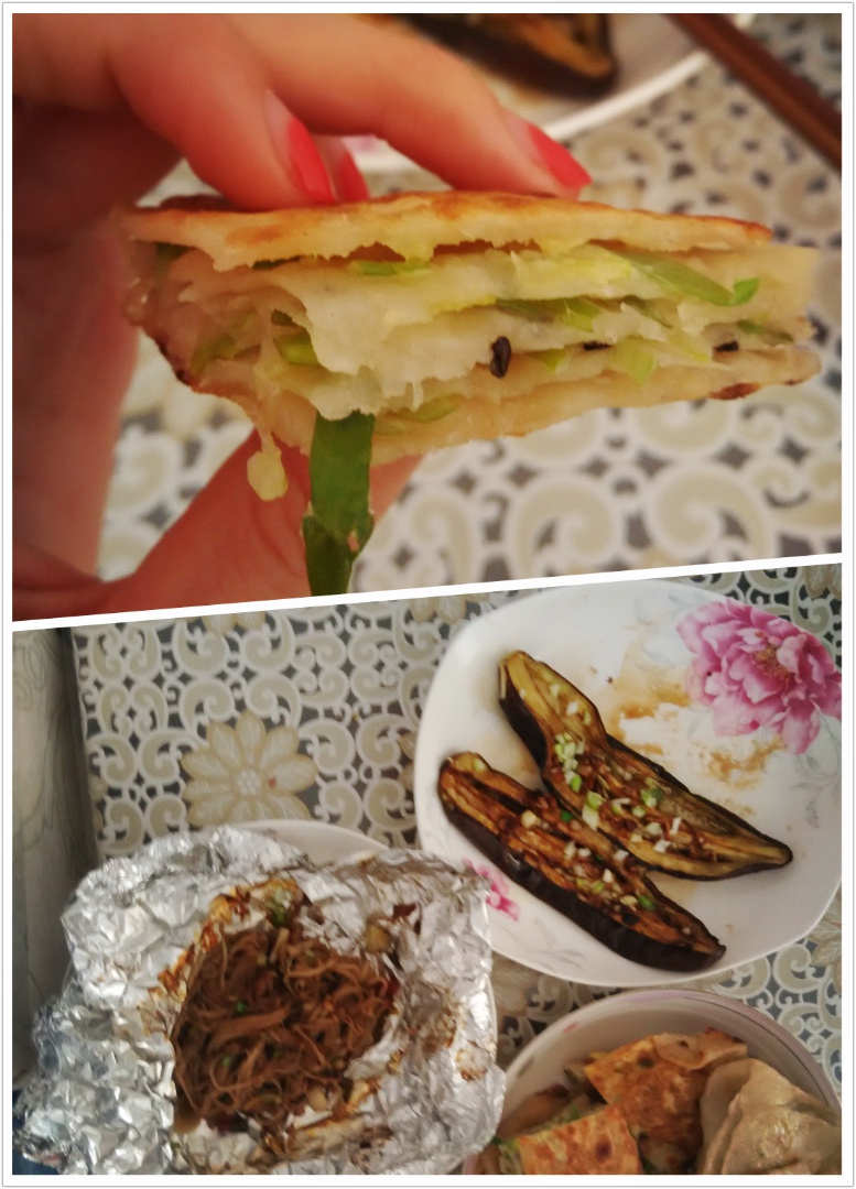 蒜泥烤茄子