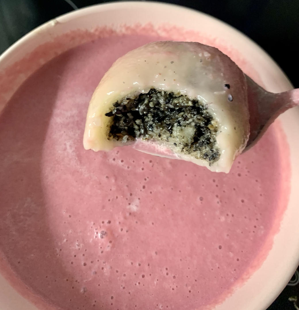 改良版黑芝麻汤圆（元宵），冷冻不裂，超好吃流心馅料配方