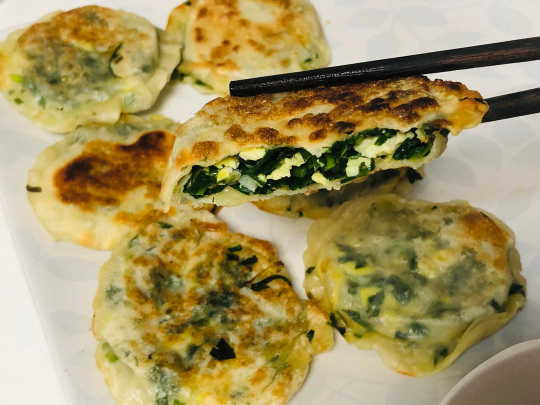 韭菜盒子(不用自己擀皮)