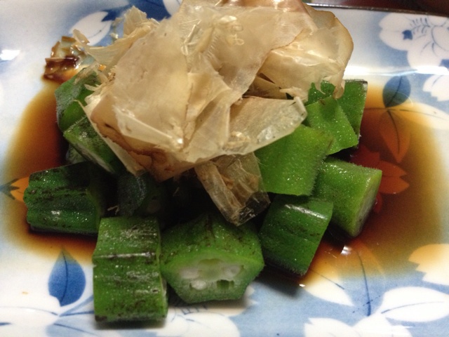 日式凉拌秋葵