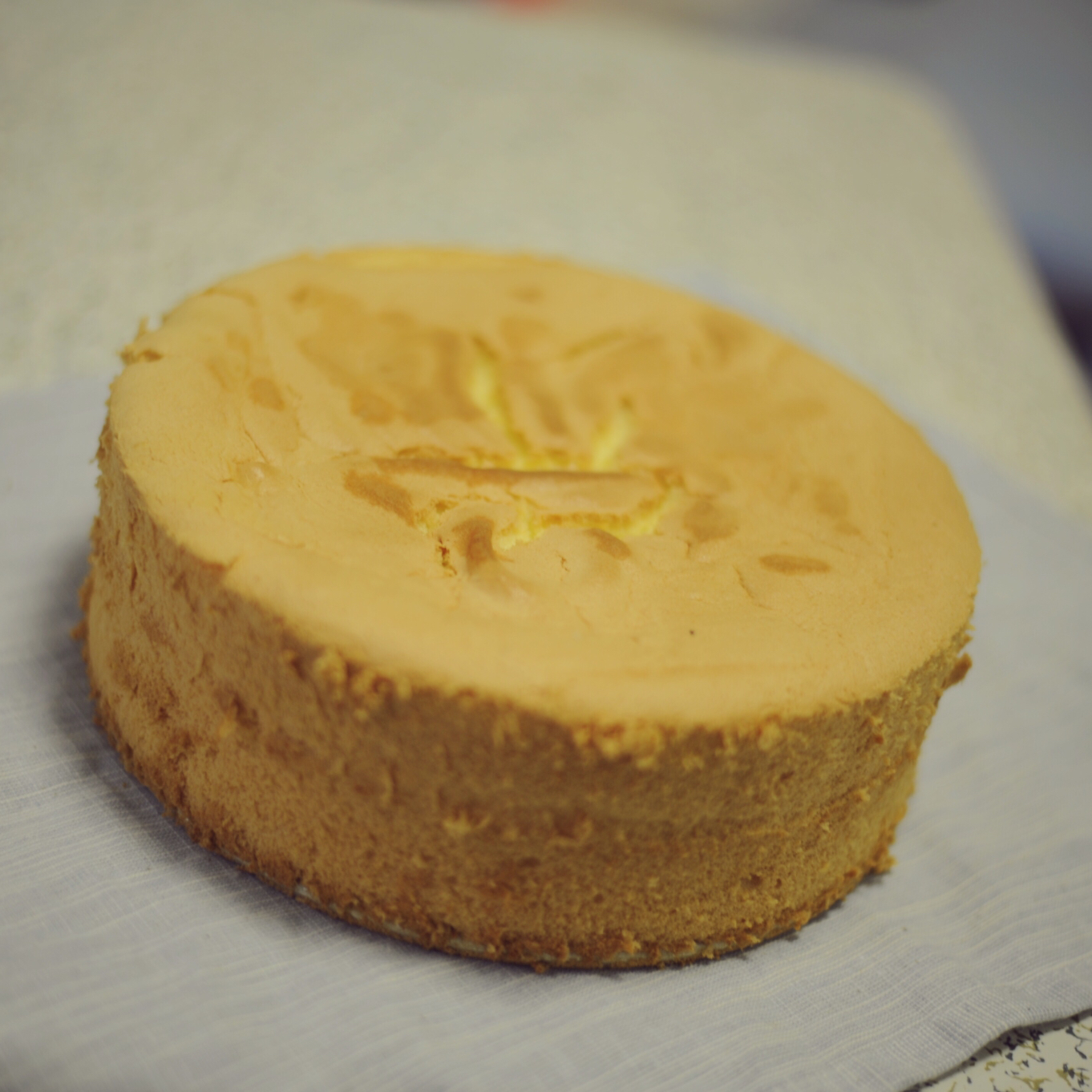 戚风蛋糕八寸（君之博客版）