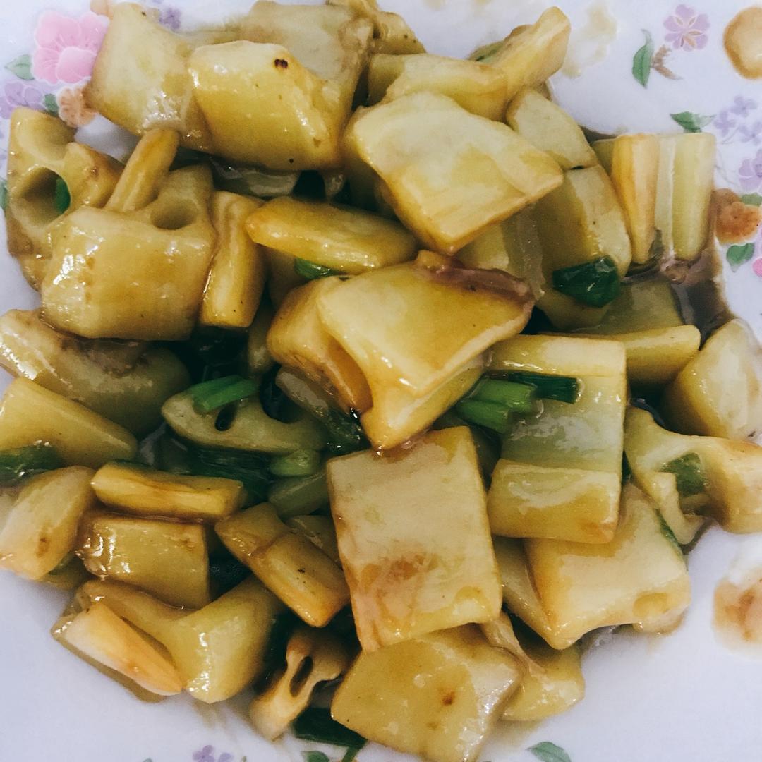 酸甜的开胃菜-  糖醋藕丁