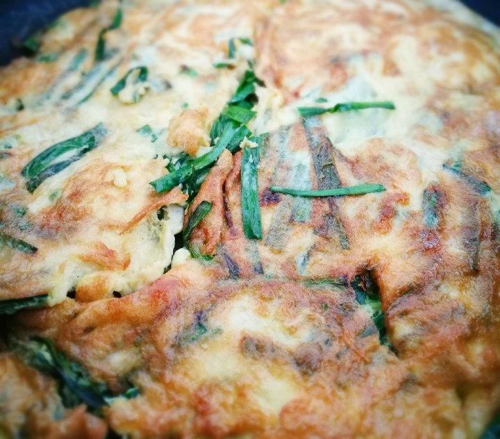 鲜嫩韭菜煎鸡蛋