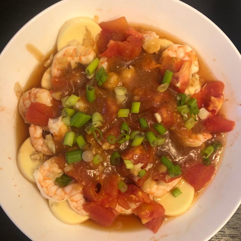 孩子喜欢吃的鲜虾日本豆腐