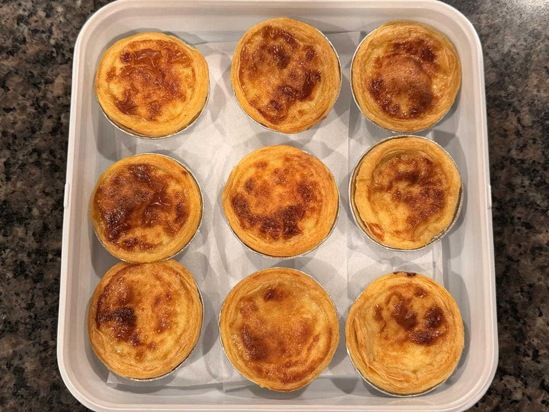 超嫩滑的葡式蛋挞(全蛋版)新手友好『秒杀KFC』