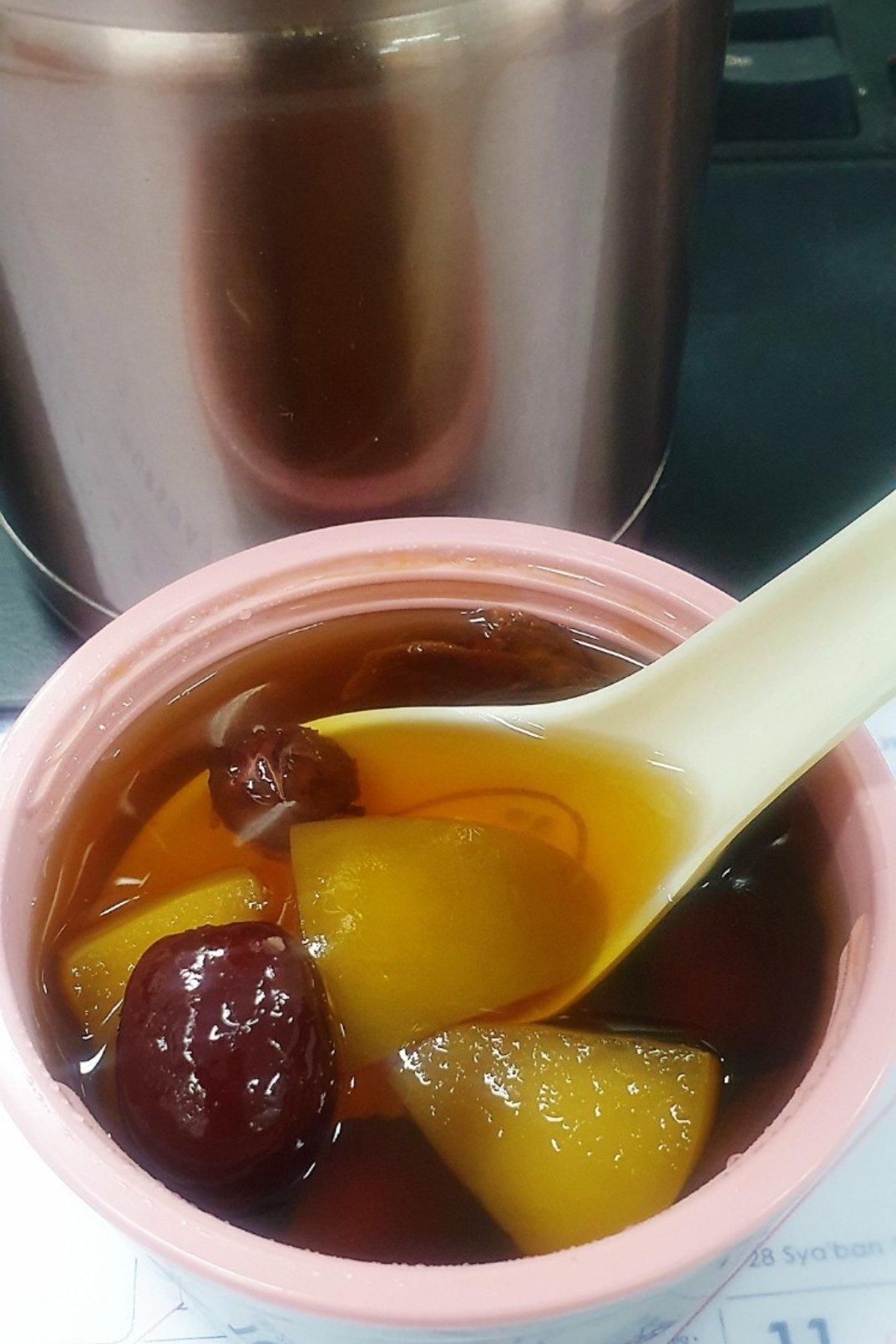 苹果山楂红枣汤