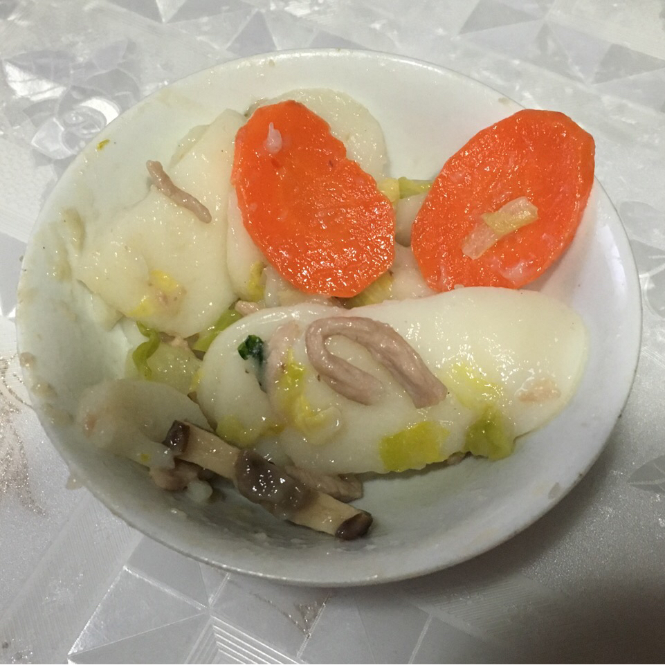 包心菜炒年糕