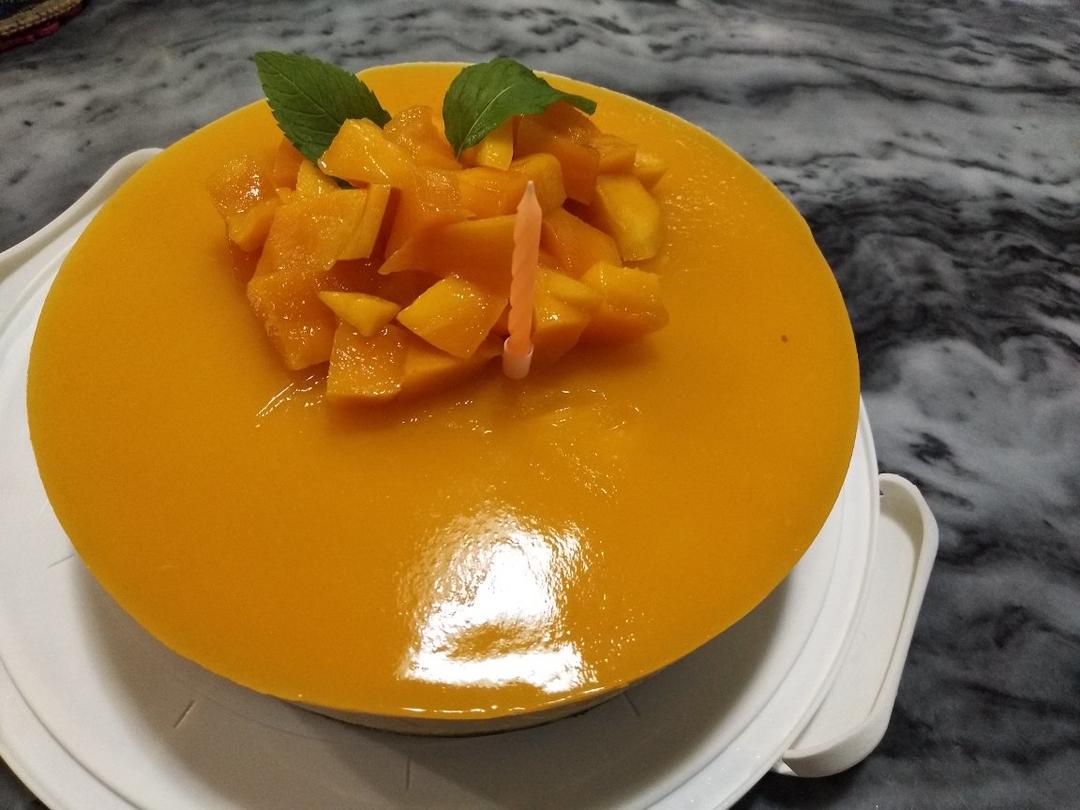 《Tinrry下午茶》教你做芒果流心慕斯（6寸配方）