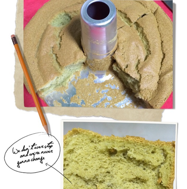 抹茶戚风蛋糕
