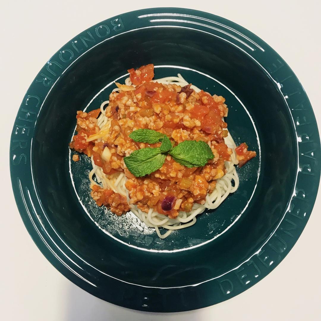 番茄肉酱意面