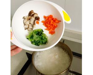 宝宝营养餐－鳕鱼香菇粥的做法 步骤8