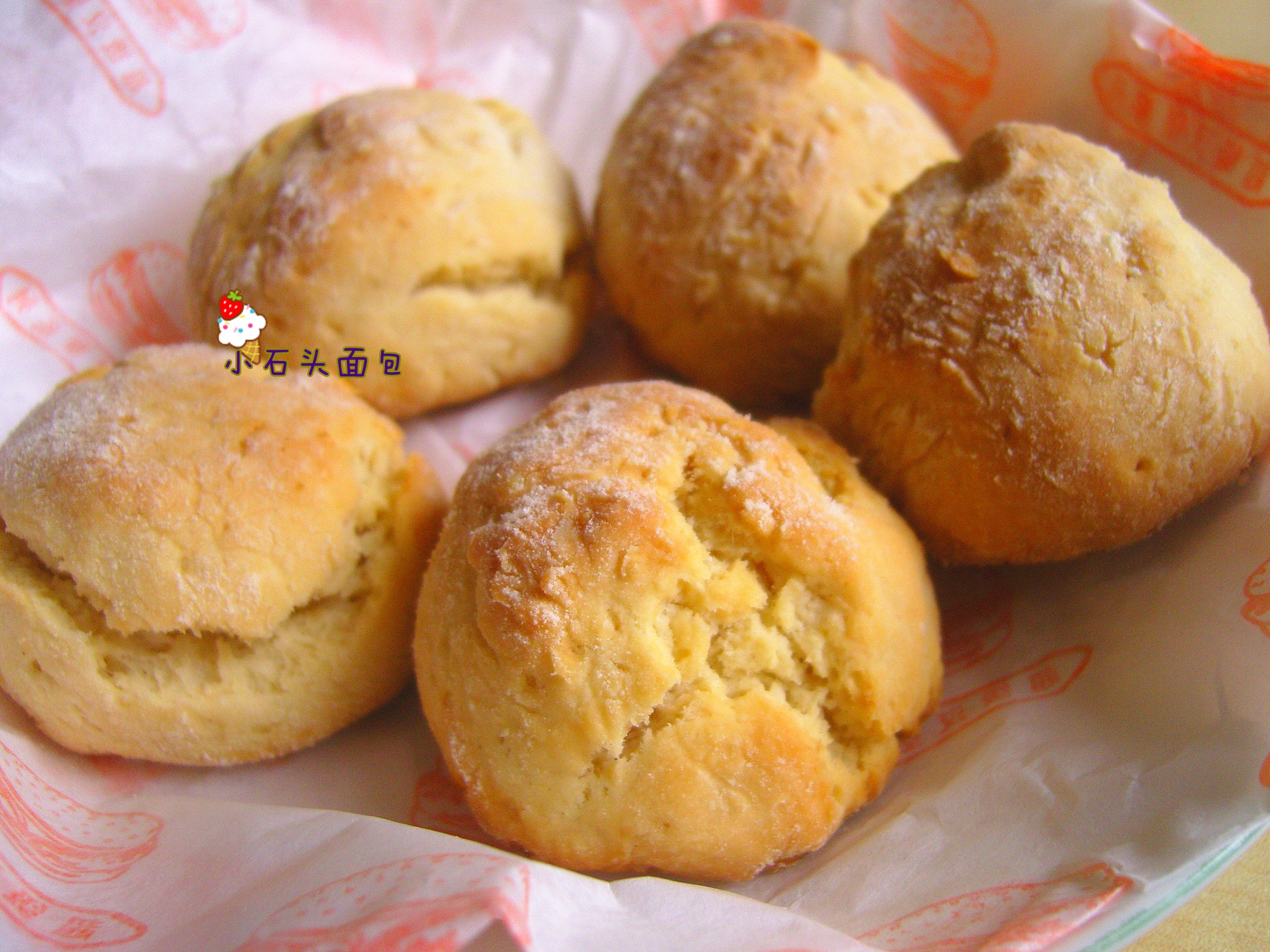 丑怪小石头(简易圆面包)