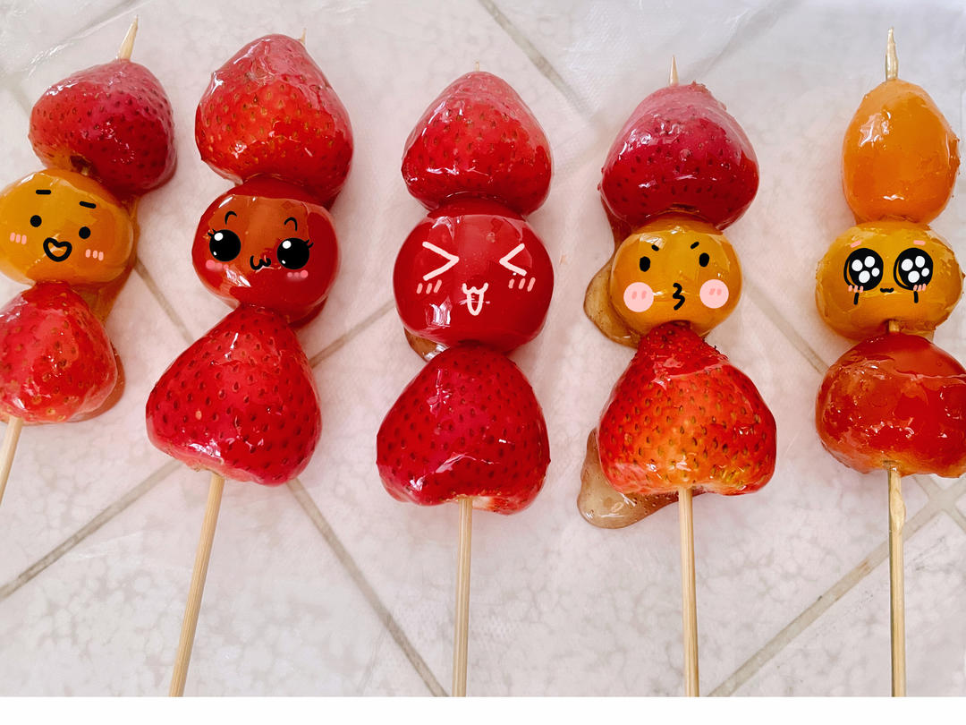 地摊经济｜mini糖葫芦