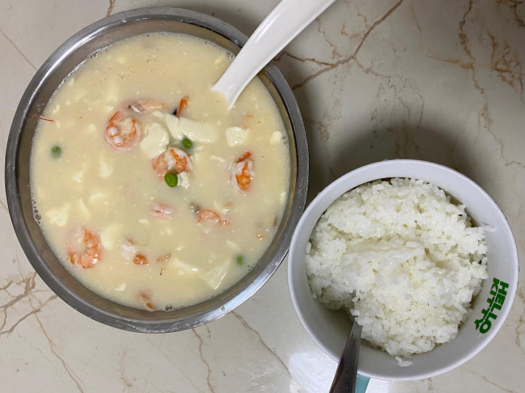 虾仁豆腐羹 | 鲜掉下巴