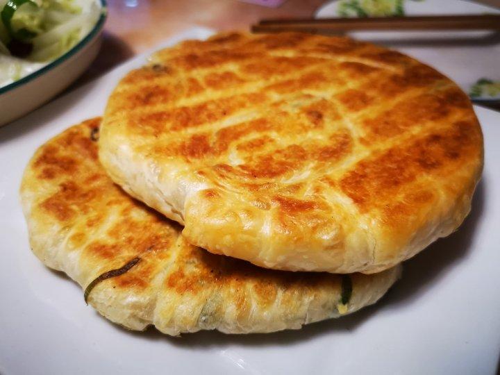 椒盐葱油饼