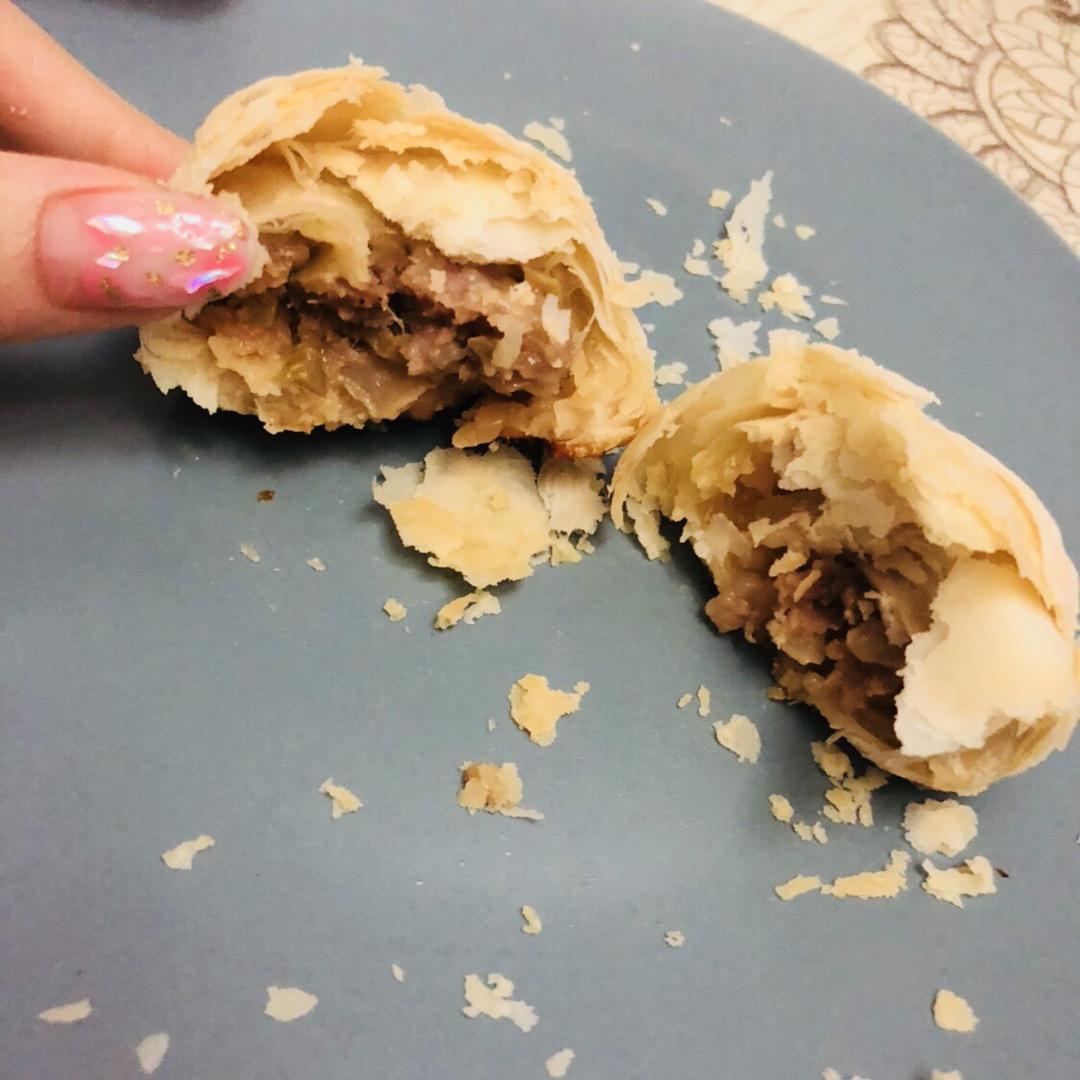 苏式榨菜鲜肉月饼
