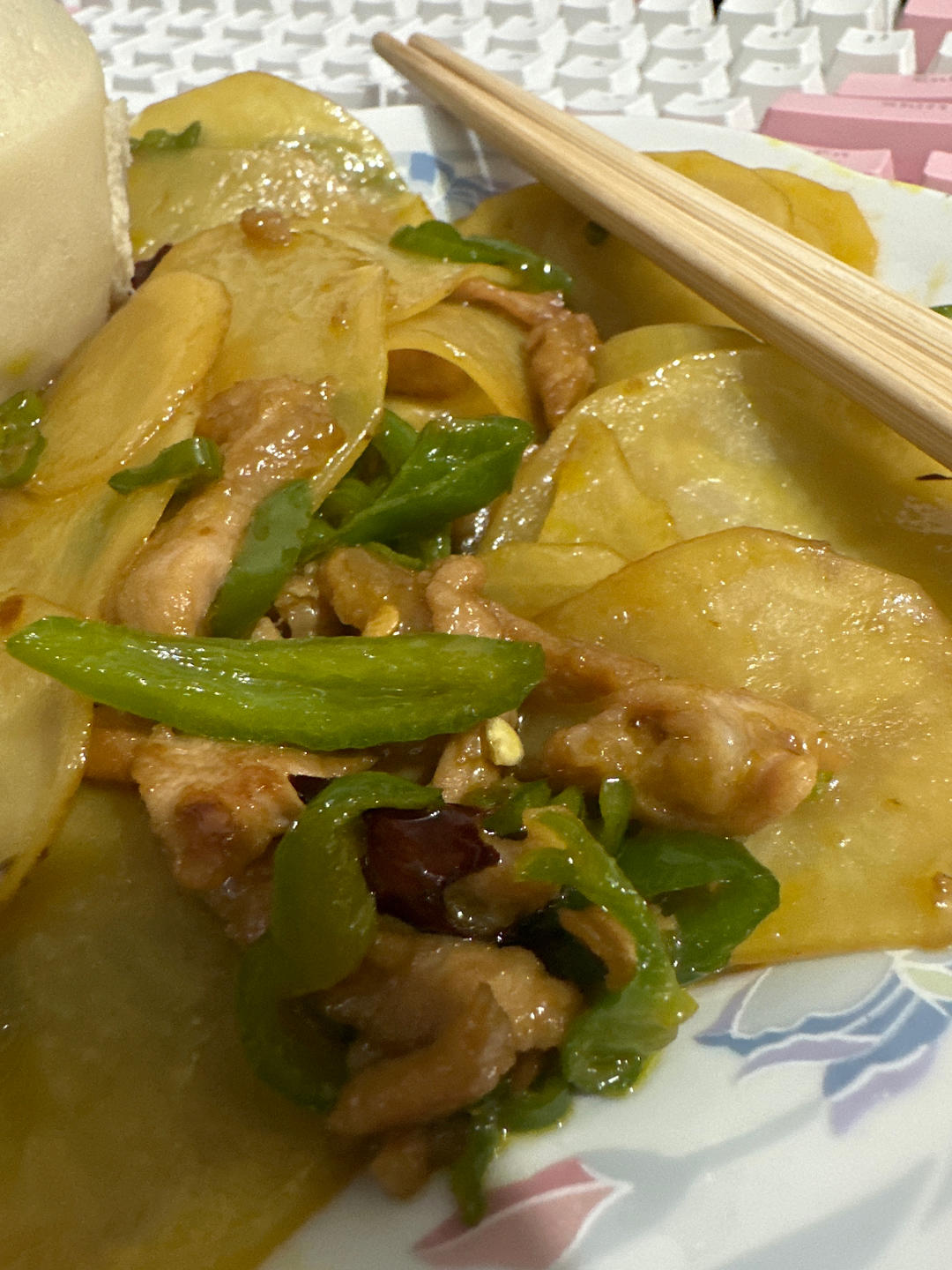 青椒炒肉丝
