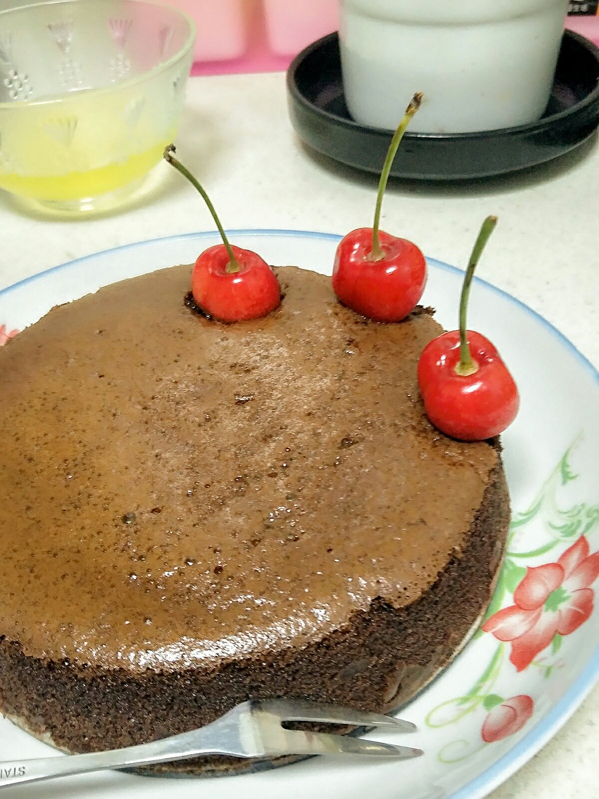 巧克力爆浆流心凹蛋糕