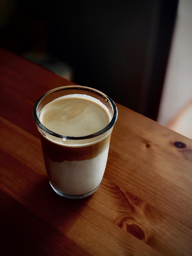 在家也能做出漂亮☕dirty☕脏咖啡👻
