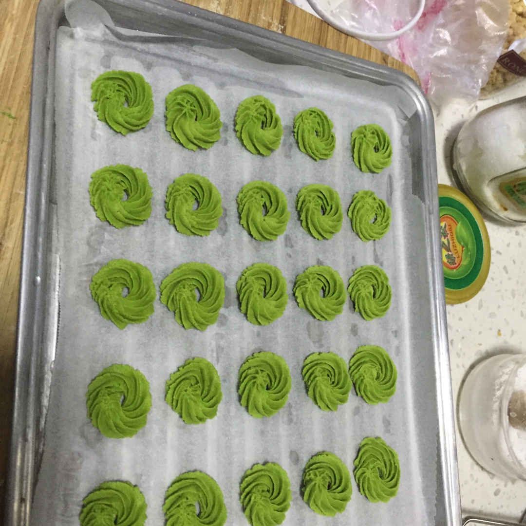 【麦记手作】抹茶拿铁曲奇 美妙的碰撞