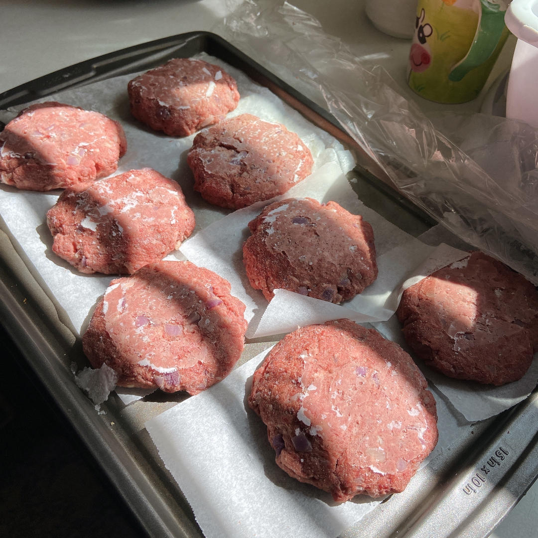 超详细汉堡牛肉饼｜附自制汉堡搭配#Healthymeals#减脂必撸16