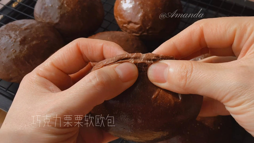 爆款巧克力栗栗小欧包