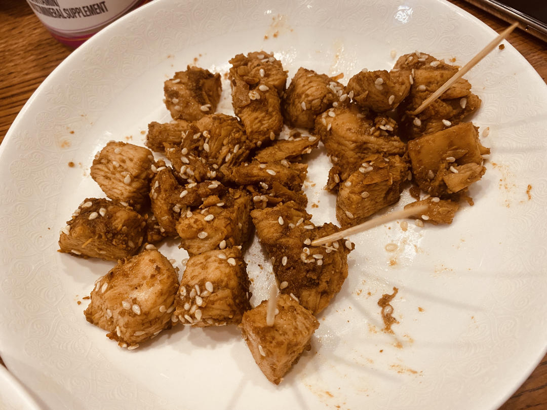 生酮❗️低卡饱腹➰孜然鸡丁