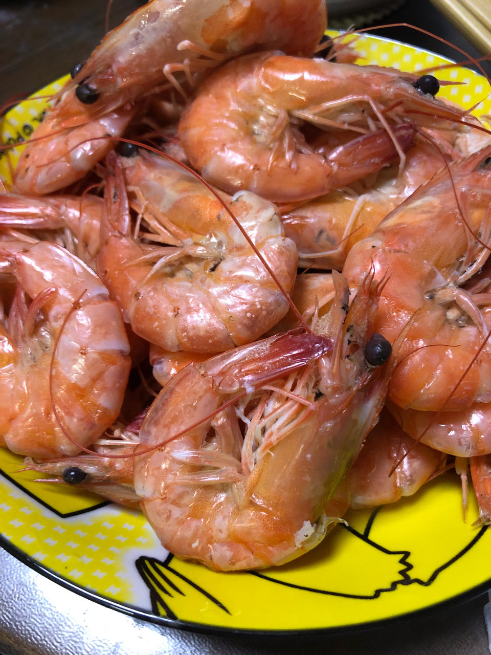 最简单的白灼虾（水煮）盐水基尾虾