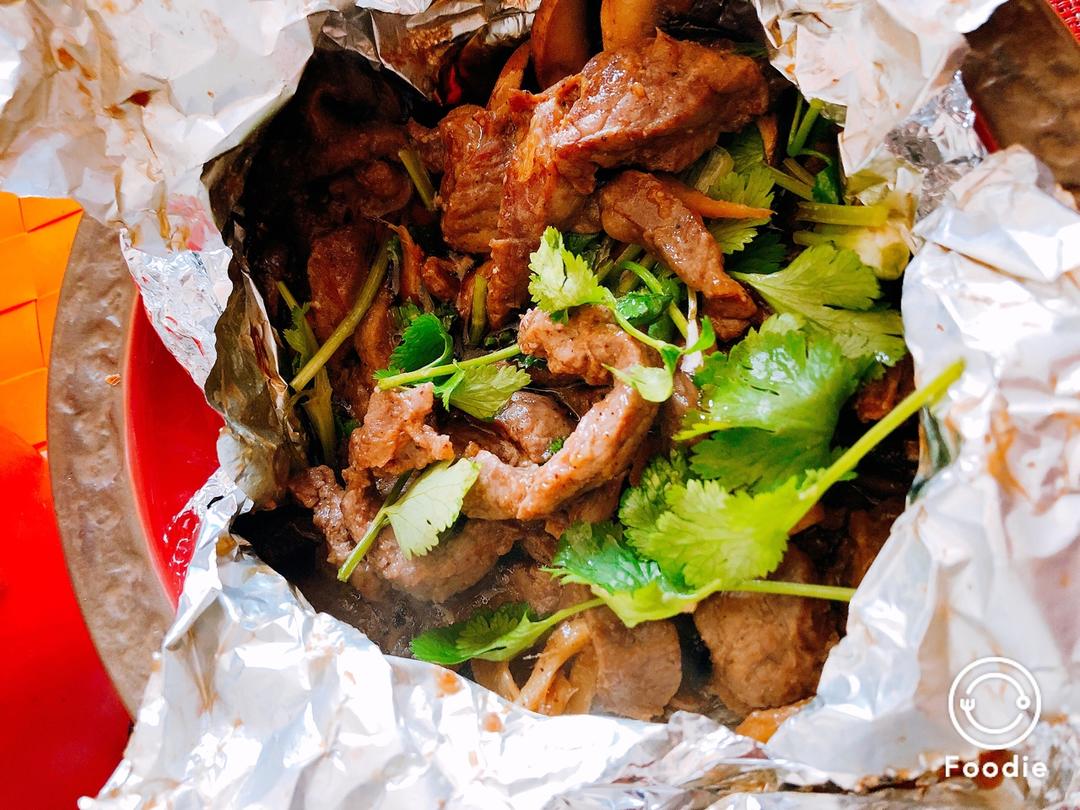 锡纸牛肉