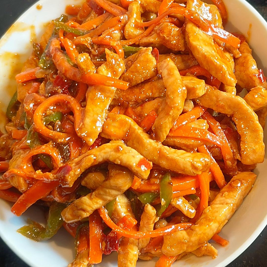 看了就会做的超级下饭菜～鱼香肉丝