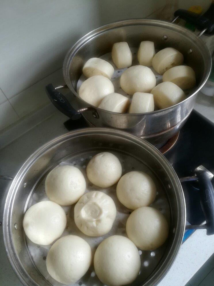 奶黄馅儿和奶黄包