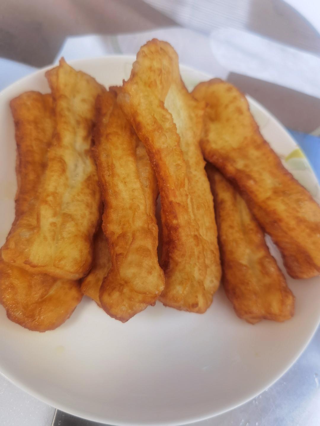 快手早餐～自制油条（酵母版，不含泡打粉、膨松剂）