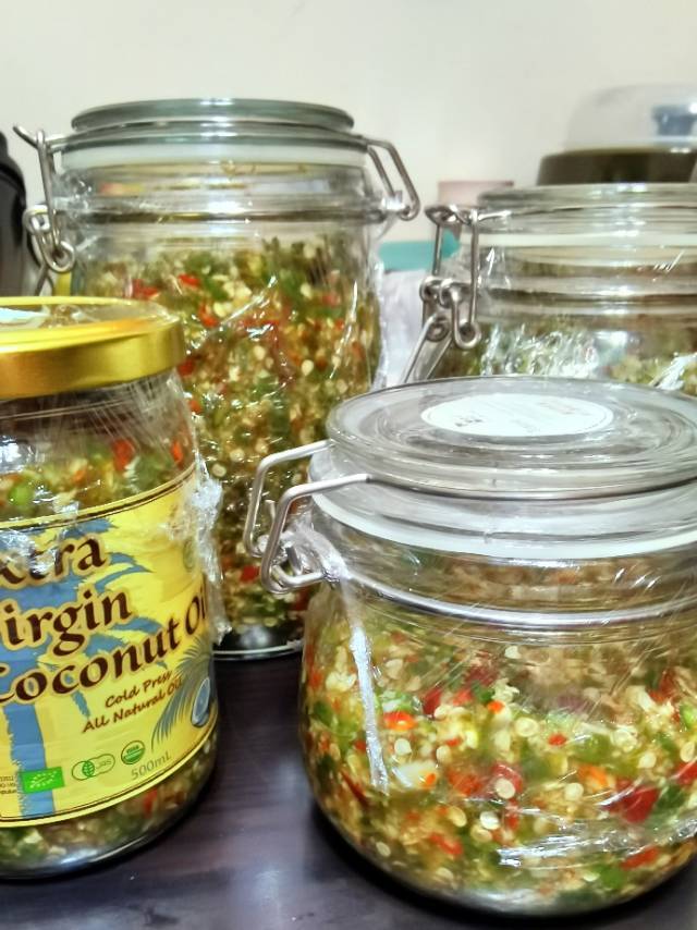 💯香辣开胃的自制剁辣椒‼️放一年不会坏