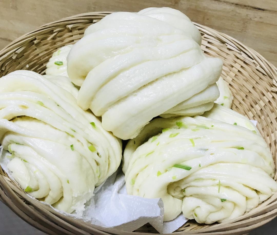 造型漂亮做法超简单的，花卷馒头