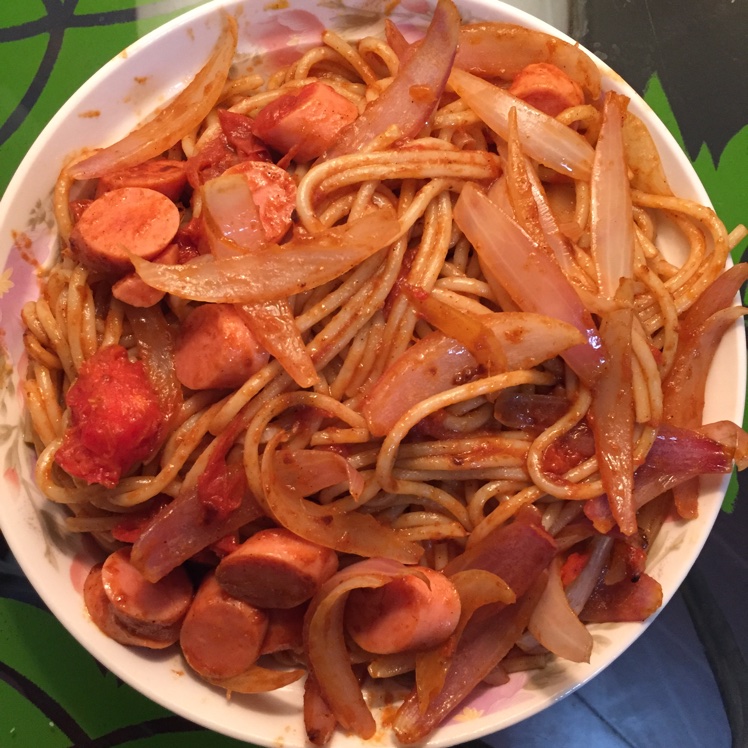 番茄肉酱意大利面