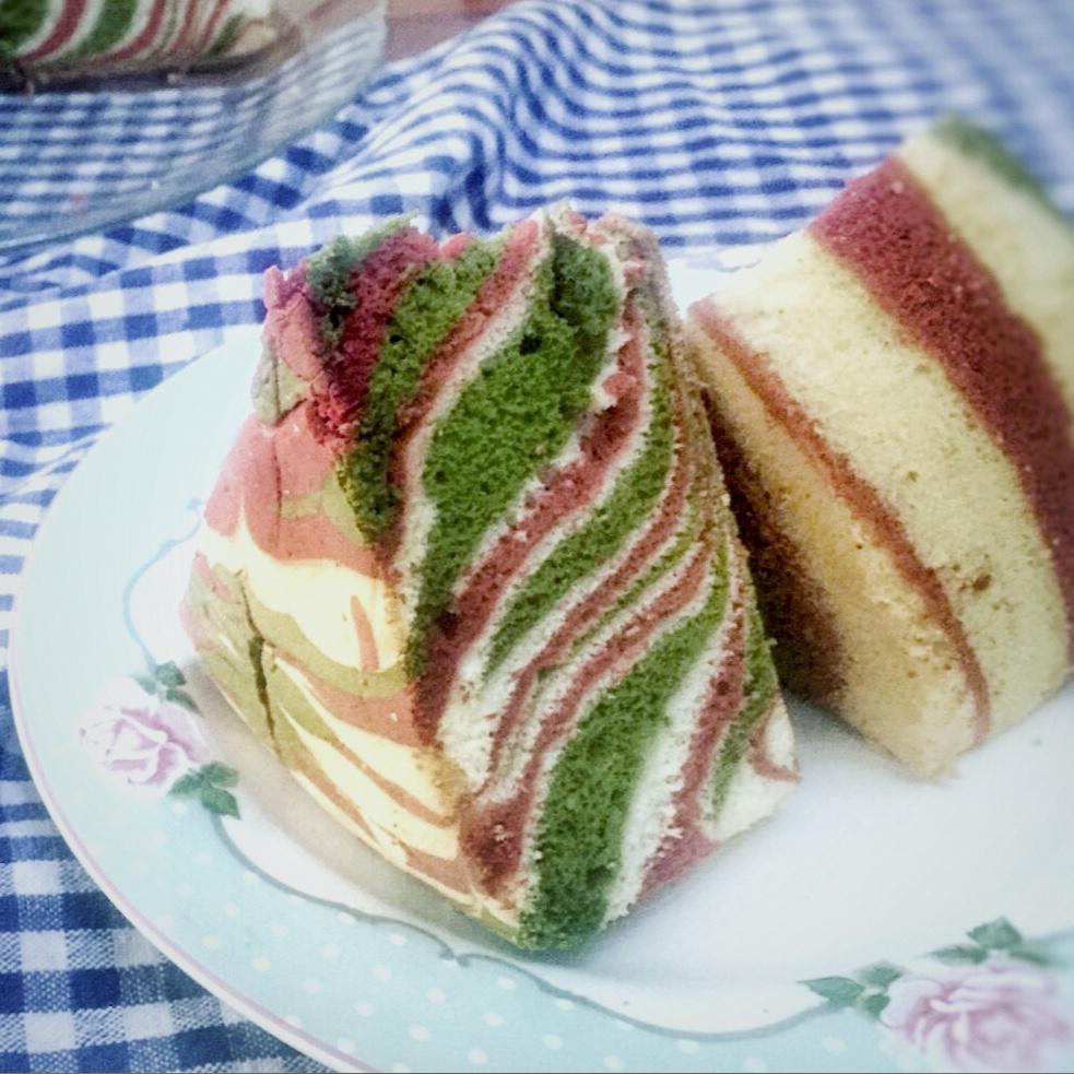 “老公”炫彩戚风蛋糕