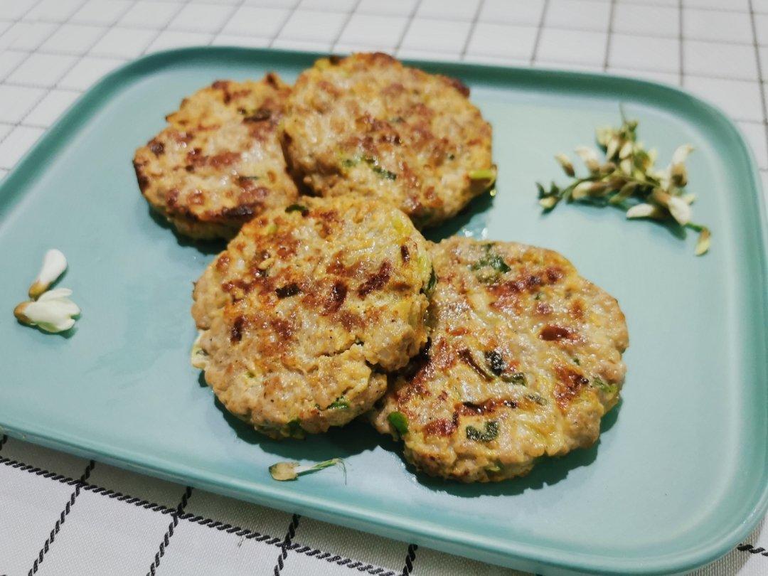小时的味道槐花肉饼