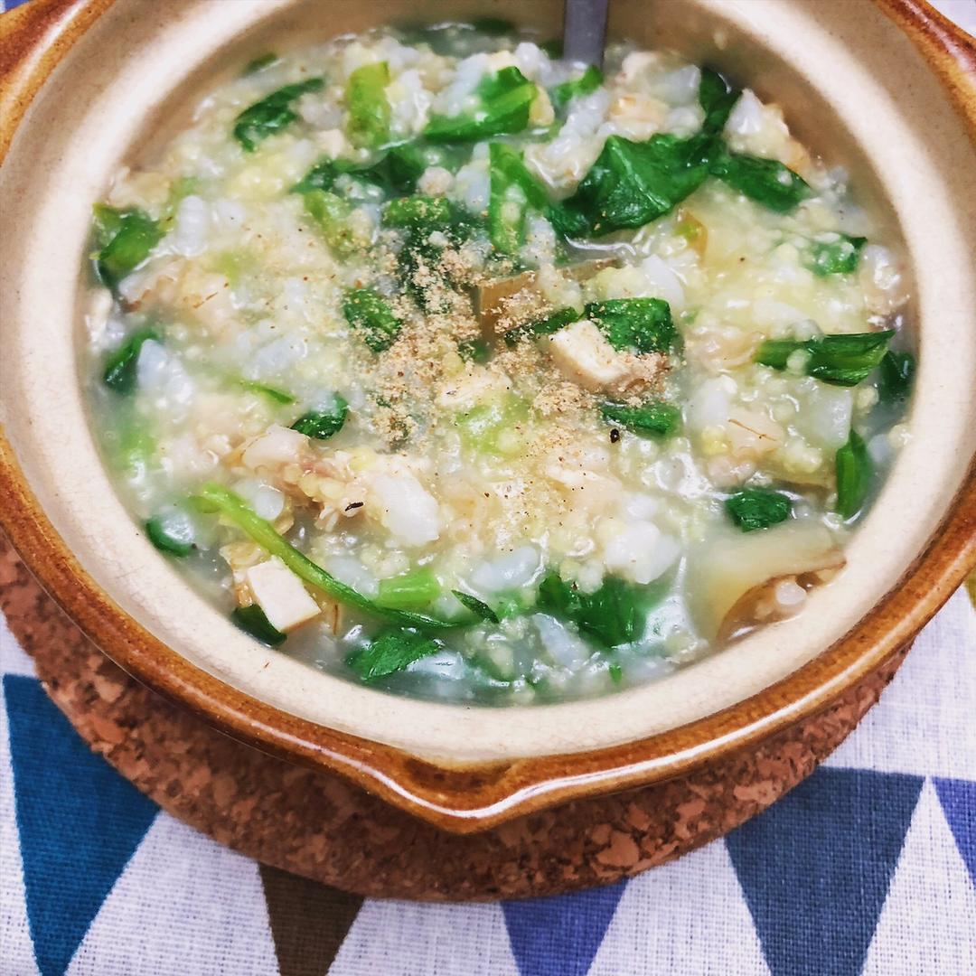 滑鸡粥