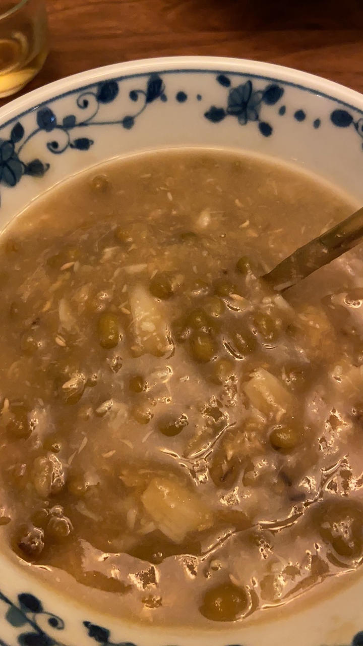 超简单的广式绿豆沙