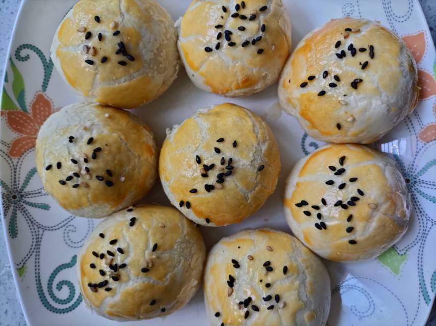 不用揉出膜、不用醒面就能酥掉渣的中式酥皮点心