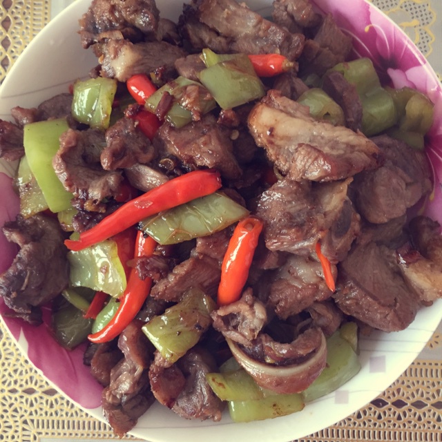 葱爆羊肉